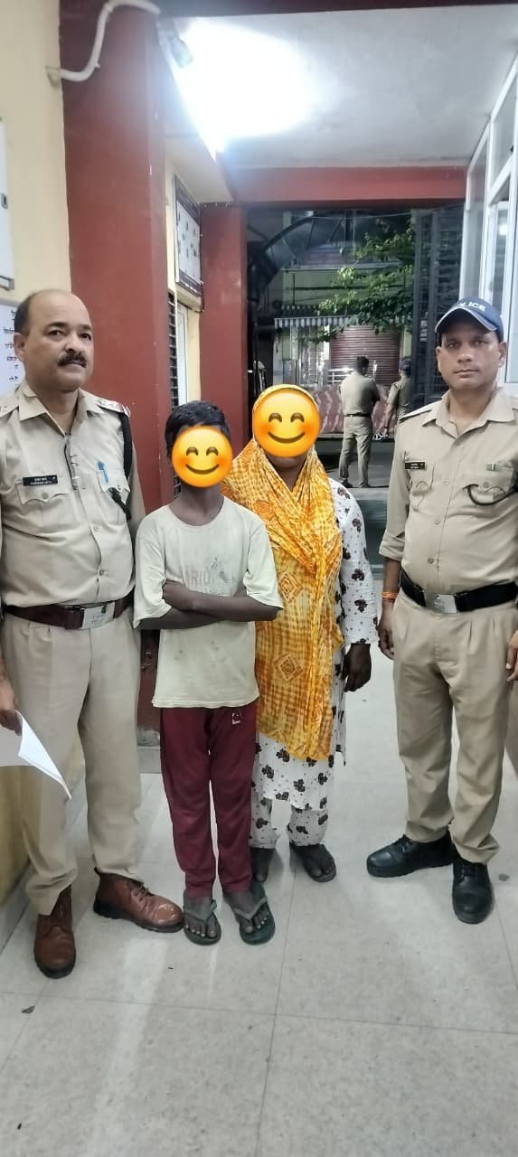 घर से लापता हुआ 12 साल का शिवम, 6 दिन बाद पुलिस ने सकुशल बरामद किया।