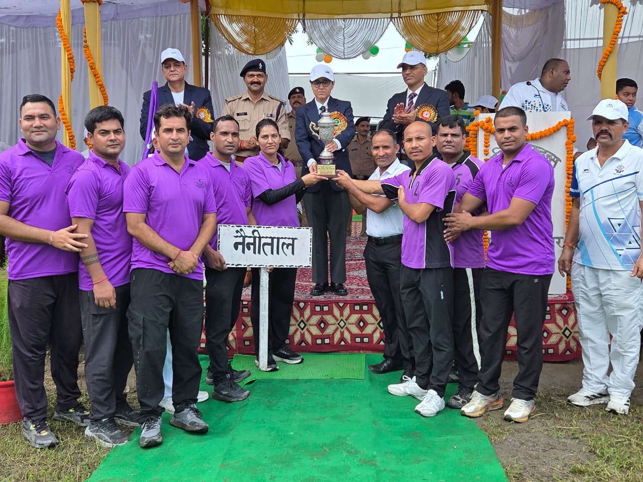 पुलिस प्रतियोगिता में नैनीताल पुलिस का शानदार प्रदर्शन, महिला बॉक्सिंग टीम ने जीता तृतीय स्थान।