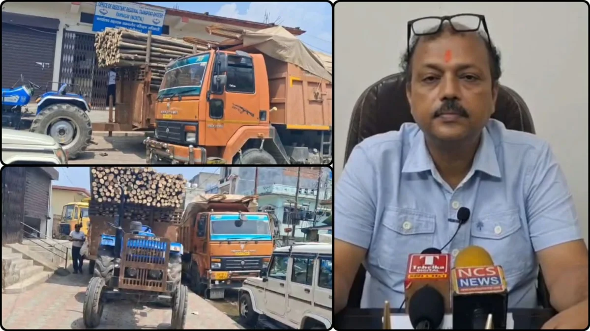 रामनगर में परिवहन विभाग की बड़ी कार्रवाई, 170 वाहनों के चालान और 22 वाहन सीज।