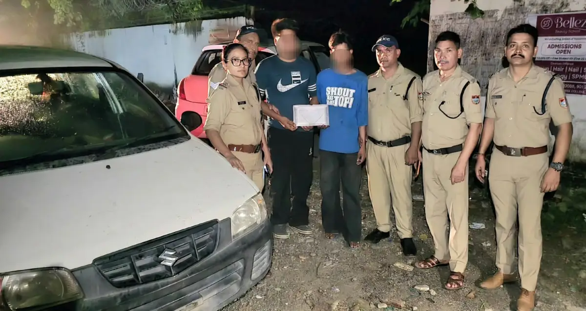 काठगोदाम पुलिस ने चोरी का किया खुलासा, दो आरोपी गिरफ्तार।