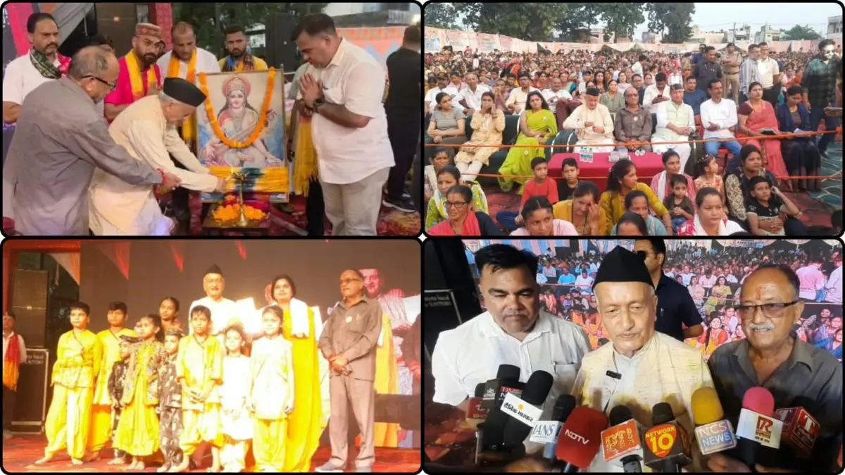 धामी के जन्मदिन पर पिरूमदारा में सजा सम्मान और संस्कृति का मंच, कोश्यारी ने कहा—आने वाला दशक उत्तराखंड का होगा।