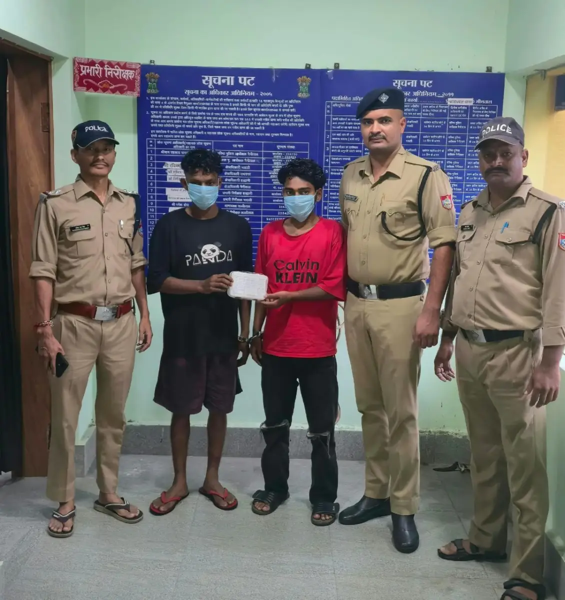 70 वर्षीय बुजुर्ग महिला से लूट का भीमताल पुलिस ने किया त्वरित खुलासा, दो आरोपी गिरफ्तार