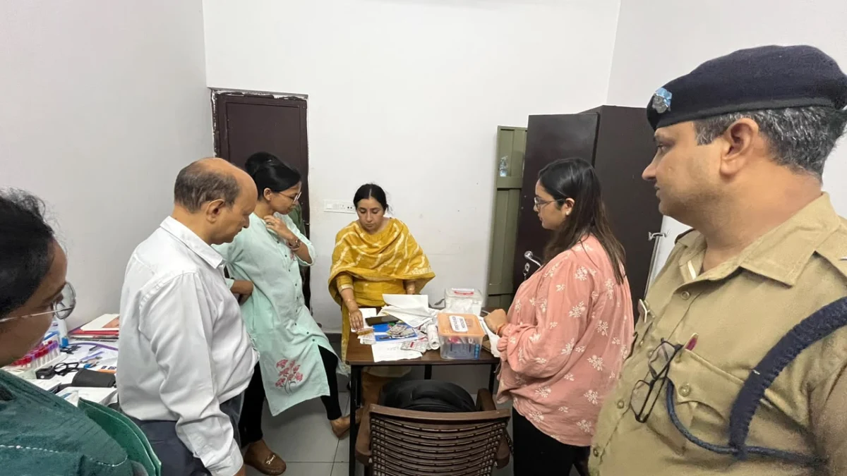चोरगलिया के नशा मुक्ति केंद्र का औचक निरीक्षण, अनियमितताओं पर दवाइयां सीज।