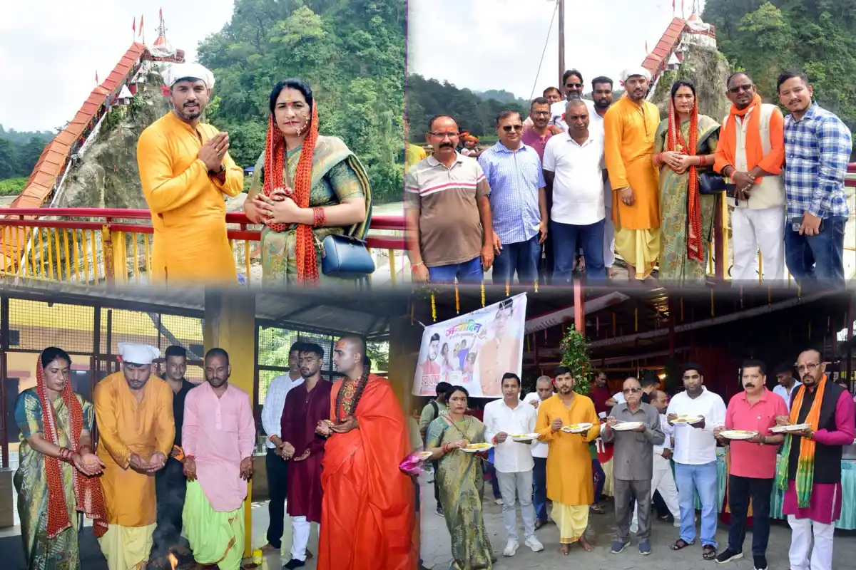 धामी के जन्मदिन पर रामनगर में सेवा और धार्मिक कार्यक्रम आयोजित, दिव्यांग बच्चों के साथ काटा केक।